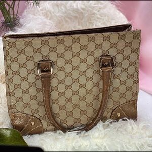 Gucci GG canvas tote medium AUTHENTIC VINTAGE